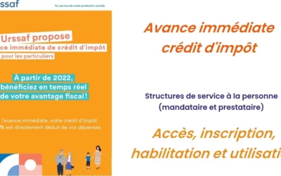 Avance immédiate de crédit d&rsquo;impôt : comment s&rsquo;inscrire ?